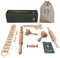 Bodynner Maderothérapie Kit Complet 6 Pièces + Rouleau Massage Pied - Anti Cellulite - Drainage Lymphatique - Maderothérapie - Kit massage - Rouleau Massage Anti Cellulite - Massage Pieds