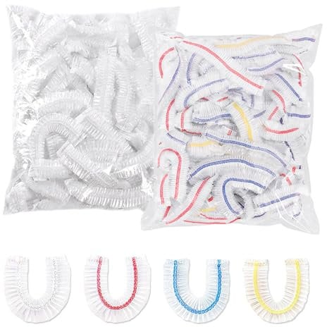 TRKETK 200 Piezas Bolsas Tapar Alimentos, Bolsas Conservación Fresca Bolsas Elasticas Tapar Alimentos Protectora De Alimentos Tapa De PláStico Bolsas para Guardar para Frutas, Verduras, Carne