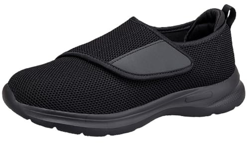 Kinengxi Chaussons Diabétiques Homme Femmes Larges Respirant