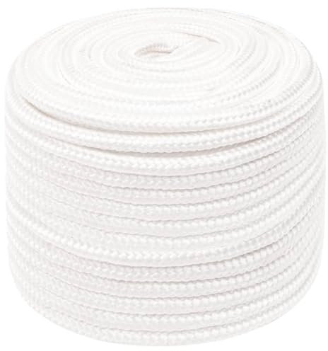 Juroupi Corda Nautica Completamente Bianca 14 mm 100 m in Polipropilene