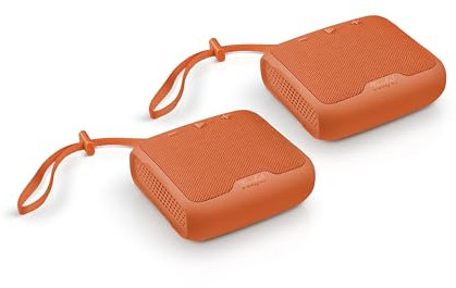 Teufel BOOMSTER GO Portable Bluetooth Lautsprecher Speaker Wireless Musik USB-C Wasserdicht nach IPX7 (Coral)