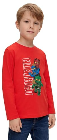 LEGO® NINJAGO® T-Shirt L/S – Rot – LWTAFFY 622