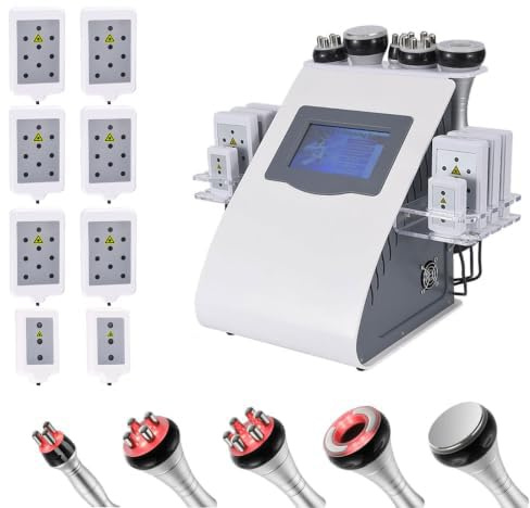 Cavitation Machine Radio Frequency Machine 6 in 1 for Arm Waist Thigh Hip