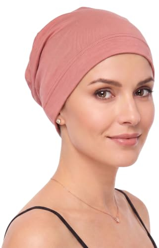 Deresina Bambus Chemo-Kopfbedeckung für Frauen & Männer – Ultra-weiche, atmungsaktive Schlafmütze bei Alopezie & Haarausfall, leichte Beanie für Tag & Nacht, Alternative zur Perücke