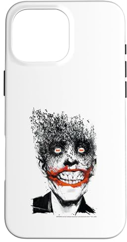 Joker Grin Portrait DC Icon Dark Laugh Legacy Edition Case for iPhone 16 Pro Max