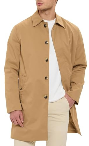 Redbridge Übergangsmantel Kurzmantel mit Knopfleiste und Kragen Eleganter Mantel für Frühjahr und Herbst für Business und Smart Casual