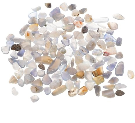 Healifty Natural Crystal Rocks Aquarium Stone Decoration for Fish Tank, Safe and Resists Fading, for Interior Decoration and Walkways