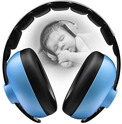 BBTKCARE Baby Ear Protection Noise Cancelling Headphones for Babies for 3 Months to 2 Years(Blue)