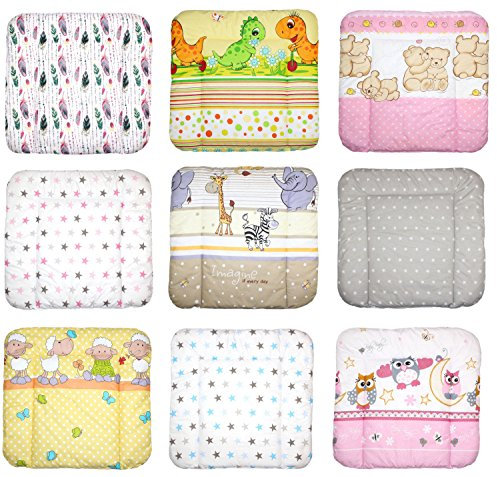 Baby Auflage Wickelauflage, Wickeltischauflage, 70x50 cm 70x70 cm 70x85 cm (70x70 cm, D26)
