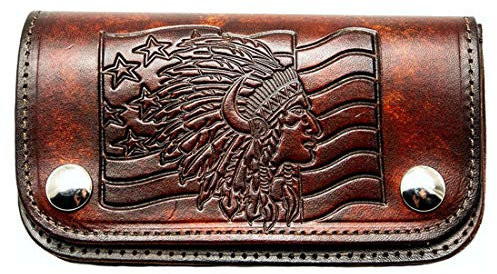 Trucker Geldbörse mit Kette - Indian Chief