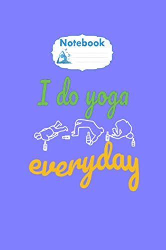 Notebook: irish yoga leprechaun st patricks day - 50 sheets, 100 pages - 6 x 9inches