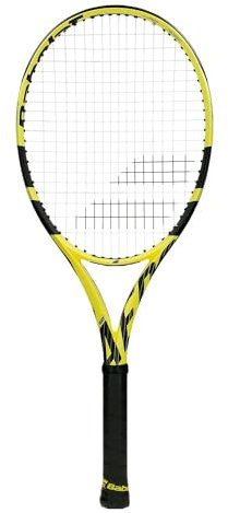 BABOLAT Pure Aero Junior 26 Schläger, Jugend Unisex, Jaune Noir (Mehrfarbig), 00