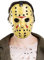Funidelia Offizielle Jason Freitag der 13. Maske für Herren und Damen, Horror Angst Zubehör für Erwachsene, Karneval, Halloween und Partys