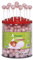 Caramelos Cerdán - Caramelo con Palo Sabor Yogur de Fresa Frozen Pop | Tarro de 200 Unidades | Caramelo Duro Sin Gluten ni Alérgenos | Ideal para Fiestas, Navidad y Cumpleaños