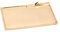 NKlaus piatto portacandele rettangolare 17x9cm ottone lucido portacandele decorazione piatto bombato 10539