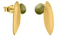 OLIVIA GOLDENE OHRRINGE | Entworfen von Clara Niubò | Olivia-Kollektion | 24K vergoldete vergoldete Metallohrringe | Golden