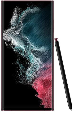 Samsung Galaxy S22 Ultra 5G 512 GB | 12 GB RAM Handy, weinrot (Samsung Garantie)
