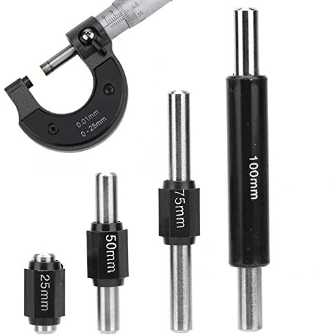 Industria Mikrometer Kalibrierstab Außenmikrometer Standard Bremssattel Kalibrierblock Stange Stange 25 mm 50 mm 75 mm 100 mm