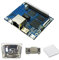 youyeetoo BPI-P2 Zero Open Source Singal Board Computer, Software wie BPI-M2 Zero, bietet Armbian Rapbian, fügt 8 GB eMMC/PoE-Schnittstelle/100 M LAN (mit POE und Gehäuse) hinzu
