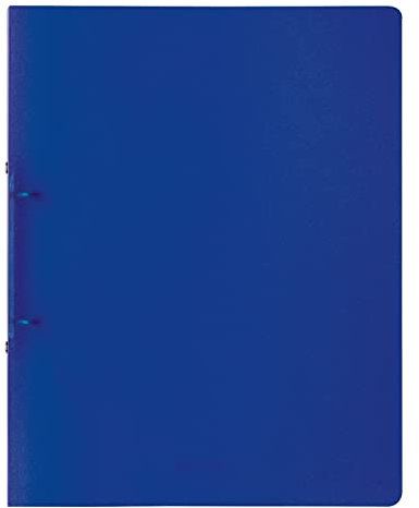 NEU BRUNNEN Ringbuch FACT!pp mit 2 Ringen, DIN A4, 16mm Füllhöhe, blau