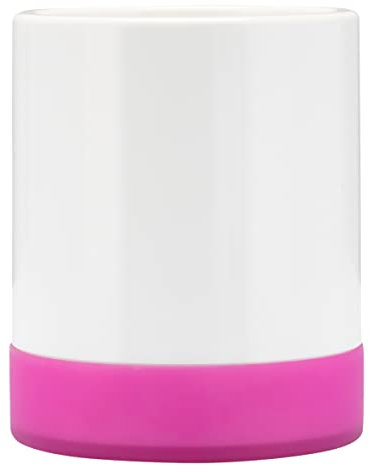 LOOMAID Anti Rutsch Ersatz- Halter für Silikon WC-Bürste mit Lotuseffekt (Pink)