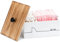 Hoolerry Holz-Tampon-Halter für Badezimmer, Bauernhaus-Pad und Tampon-Organizer für Badezimmer, feminines Produkt-Organizer, Arbeitsplatte, Tampon-Koffer mit Deckel