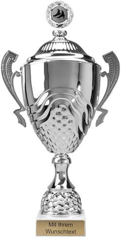 Pokale 8er Serie 58710 Silber mit Deckel 68 cm