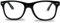4E's Novelty Nerd-Kostüm-Brille für Erwachsene und Kinder, schwarze Hipster-Brille mit klaren Gläsern, ohne Sehstärke für Männer und Frauen