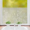 Sichtschutzfolie mit einer wilden Blumenwiese, Fensterfolie Fensterdeko Milchglasfolie, 55 cm hoch, 110 cm breit