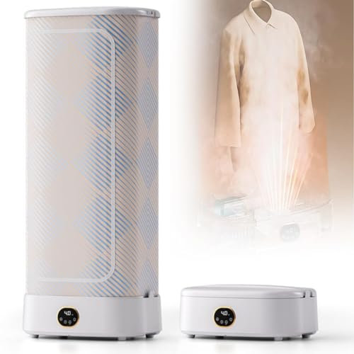 Secadora Portátil, Secadora De Ropa Eléctrica Plegable 1000 W, Vaporizador De Ropa De Pie Para Ropa, Circulación De Aire Caliente De 360°, Protección Múltiple, Para El Hogar, Dormitorio De Hotel