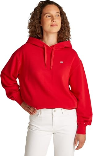 Tommy Hilfiger Damen Reg Contrast Flag Hoodie Ww0ww45979 Reg-Kontrast Flag Hoodie WW0WW45979