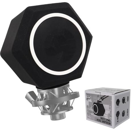 microphone isolation ball, Black
