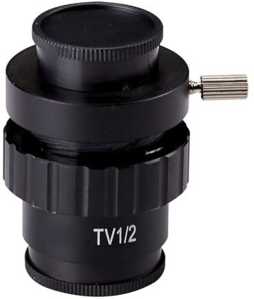 Mikroskop-Zubehör, Mikroskop-Kamera-C-Mount-Adapter, Objektiv, 1/3CTV 1/2CTV, 1 x Mikroskopadapter, Haltbarkeit und zuverlässige Leistung (CTV0.2)
