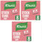 Knorr 24 Ham Stock Cubes - 3 packs of 80g containing 8 cubes each - Packed by Black Nore Gifts