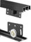 Heavy-Duty Sliding Closet Door Track for Triple Track program - Silent Glide Wheel Replacement Kit for Wardrobe, Barn & Glass Doors(160cm/63in)