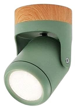 Moderner nordischer 7-W-LED-Wandstrahler mit Verstellbarer Wandmontage, kreative Deckenleuchte aus Massivholz, einfaches Downlight für die Beleuchtung von Fluren und Garderoben