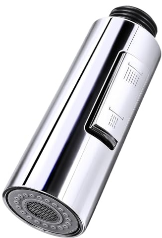 Recambio Cabezal Grifo Cocina 2 Modos, Recambio para Ahorrar de Agua | Alcachofa Grifo Cocina Extraible Cabezal Fácil Instalación para Cocina y Baño Grifos Standard