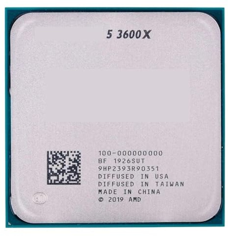 5 Processore CPU 3600X R5 3600X 3,8 GHz a 6 core e 12 thread 95 W LGA AM4