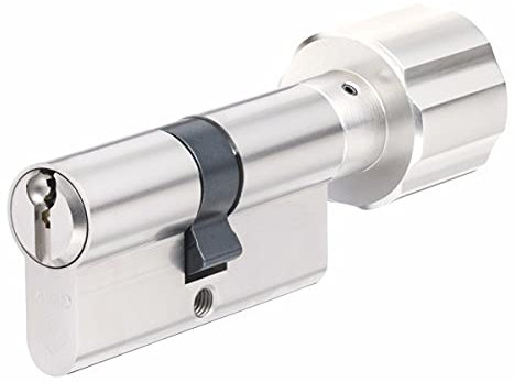 ABUS Vitess 1000 Knaufzylinder 60/35K | Türzylinder Profilzylinder Schließzylinder mit Knauf | Bohrschutz & technischer Kopierschutz | Patentschutz bis 2034 | Inklusive 5 Schlüssel | Sicherungskarte