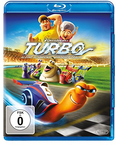 Turbo - Kleine Schnecke, großer Traum [Blu-ray]
