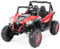 Actionbikes Motors Kinder Elektroauto UTV Buggy | Fernbedienung mit First Funktion - 4x4 Allrad Antrieb - Kinderauto elektrisch - Elektrofahrzeuge - Elektro Auto für Kinder ab 3 Jahre (Rot/Schwarz)