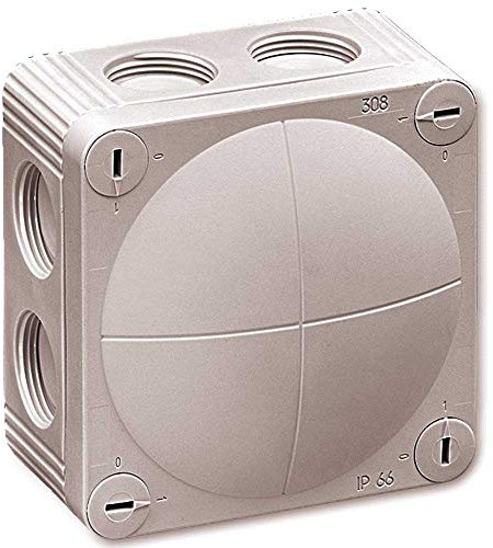 Abzweigkasten bis 4,0mm mit Klemme IP66 PROTEC.CLASS PFRAK407