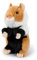 Unbekannt Stofftier Feldhamster 18 cm, Kuscheltier Plüschtier, Hamster