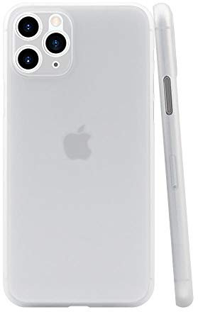 CELLBEE iPhone 11 Pro Hülle Case - Premium Slim Schutzhülle Kompatibel mit iPhone, Extrem Dünn, Anti Kratzer, Schutz ohne Kompromisse Milky Transparent - Durchsichtig