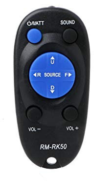 Mya 1Pc Télécommande RM-RK50 Télécommande Remplaçable pour Voiture Stéréo JVC RM-RK50 RM-RK52 KD-A625 KD-A725