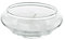 EDZARD Lot de 6 photophores flottants en Verre soufflé à la Bouche Diamètre 8 cm Hauteur 4 cm Bougies décoratives pour Bougies Chauffe-Plat