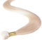 hair2heart Premium Mini Tape Extensions Echthaar - 12 Tapes 40cm Lichtblond Gold Asch