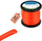 Filo di ricambio per decespugliatore, 3,0 mm / 60 m, rotondo, filo di ricambio per decespugliatore Weed Grass Yard o Garden, colore: arancione