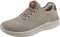 Skechers LATTIMORE CORINGA, Zapatillas para Hombre, Taupe Knitted Mesh, 45 EU