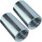 AERZETIX - C49632 - Set di 2 dadi manicotti di accoppiamento M10x25x13mm filettato - manicotto prolunga cilindrico tondo - in acciaio zincato